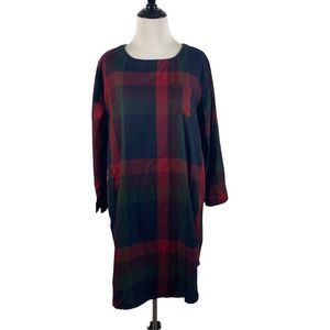 Ashir Aley Plaid Dress Size Large
